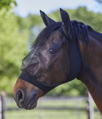 Waldhausen Fluemaske Skinny Med Ører Sort