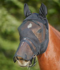 Waldhausen Fluemaske Premium Mesh Sort