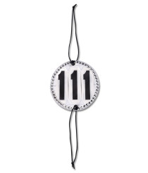 Waldhausen Stævnenummer med Rhinsten