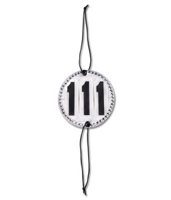 Waldhausen Stævnenummer med Rhinsten